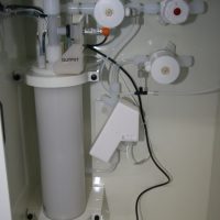 H2O2内联换热器。加热器室的详细视图。